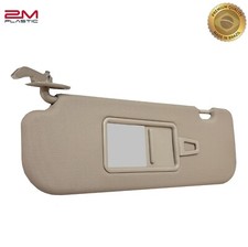Sun Visor For Hyundai Elantra Left Driver Side Lh Beige 2011-2015 Oe Quality