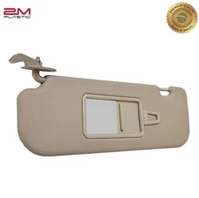 Sun Visor For Hyundai Elantra Left Driver Side LH Beige 2011-2015 OE Quality