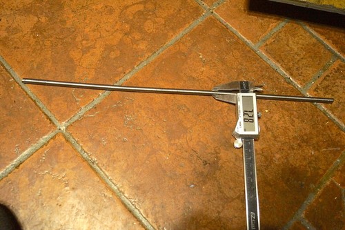 Handgeformtes Titan 7,25 mm (OD) 6AL4V 16 Zoll langes Projekt/Hobbyspule - Bild 2 von 3