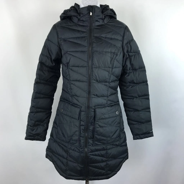 Columbia Black Puffer Jacket Small | eBay