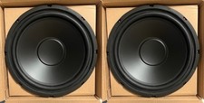 NEW 2 12" Subwoofers Replacement Speakers 4 ohm twelve inch Woofer pair Audio