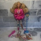Vintage 1988 Cool Times Barbie Doll with Accessories Mattel #3022