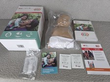 Learn Infant CPR Anytime Kit AHA Heart Association Training DVD & Baby Manikin 