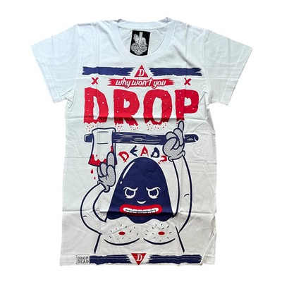 Drop Dead why don t you drop dead? t-shirt herren jungs klein neu - S