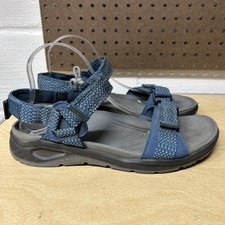 Ecco X-Trinsic N Mens Size EU 44 US 10.5 Blue Trekking Hiking Flat Sport Sandals