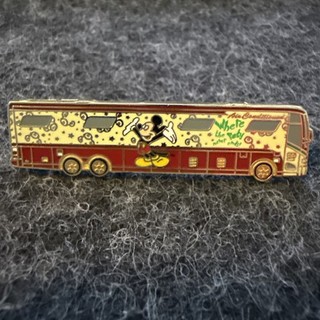 Disney Magical Express Bus Mickey Mouse Confetti Open Edition Pin WDW 2005