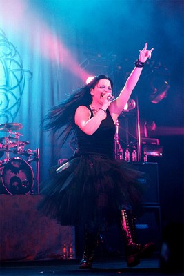 619802 Amy Lee Of Evanescence In Concert Wall Print Poster