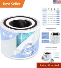 Replacement Filter for Core 300-P – 4-in-1 Smoke Remover with Activated Carbon