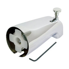 1/2 In. Slide-On Diverter Spout in Chrome