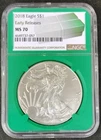 2018 American Silver Eagle - NGC - MS 70 - Early Releases