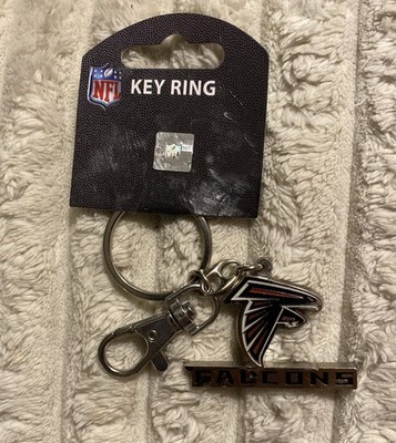 Atlanta Falcons NFL Aminco Metal Keychain Key Ring New Licensed Team Logo New