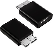 USB C Adapter 2 Pack Micro B to USB C, Type C Female to Micro B Male Cable Adapt