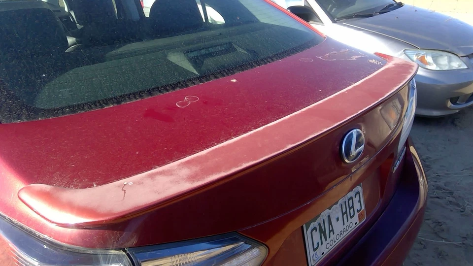 2010-2012 Lexus Hs250h Hybrid Rear Spoiler Back Wing Oem Red 3r1 7609175020c0 - Image 3 of 4