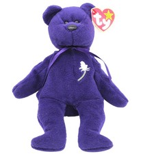 TY 1997 Princess Diana Beanie Baby 1st Edition PVC Pellets Near Mint