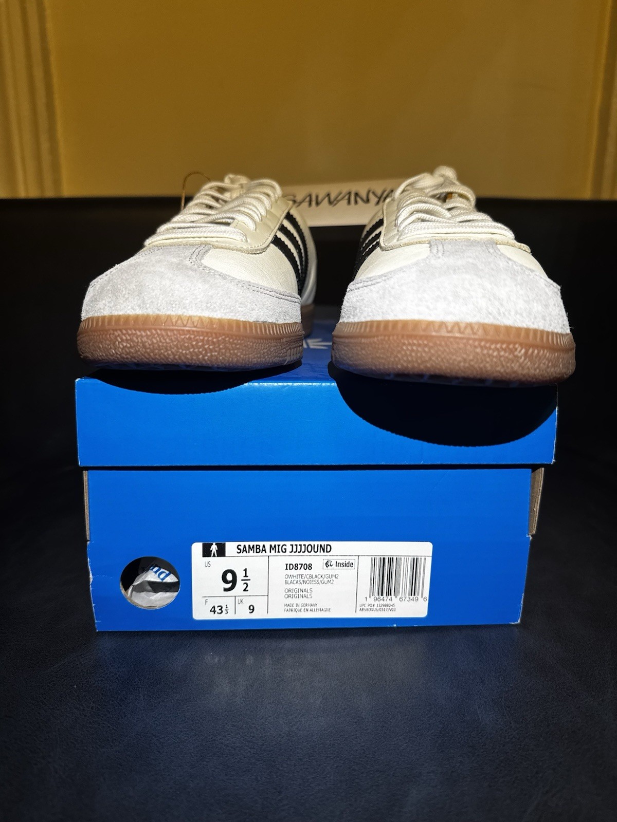 Brand New Jjjjound x Adidas Sambas Size 9.5 Men's thumbnail 2