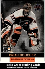 2000-01 Pacific Vanguard Brian Boucher #71 Philadelphia Flyers NHL Hockey 