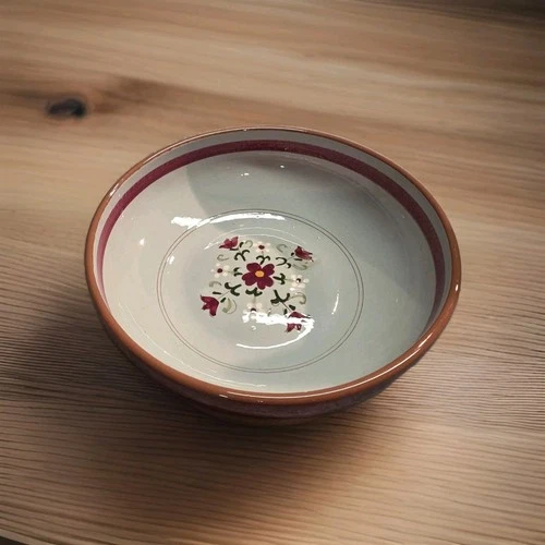 Vintage Stangl Pottery 8" Vegetable Bowl Garland Hand Painted