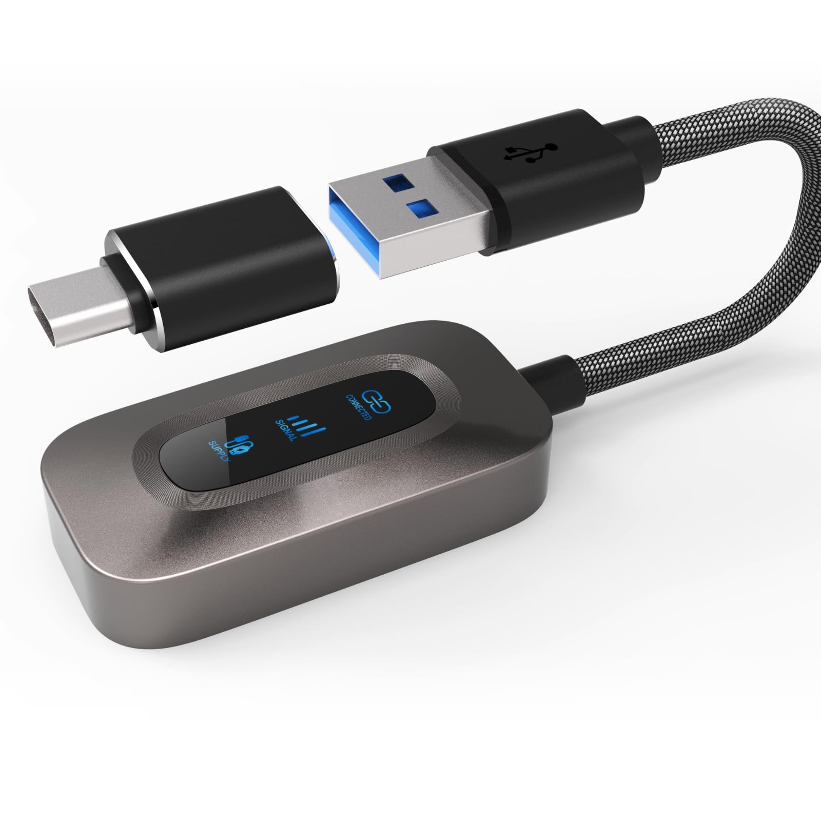 Wireless CarPlay Adapter Converts Wired to Wireless Plug and Play for iPhone