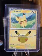 Carta Pokemon Pikachu 047/128 30° Anniversario