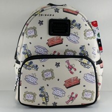 Loungefly Friends TV Icons Allover Print Mini Backpack Series Couch Lobster Cup