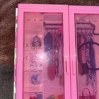 Mattel - Barbie Portable Closet Carrying Case w/ Handle Pink Includes 5 Hangers — photo 2