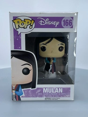 Funko POP! Disney Mulan #166 Vinyl Figure DAMAGED BOX SEE PICS
