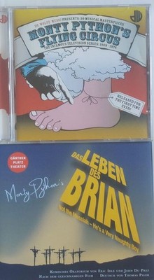 2 CD Monty Python - Das Leben des Brian + Monty Python's Flying Circus (Musical)