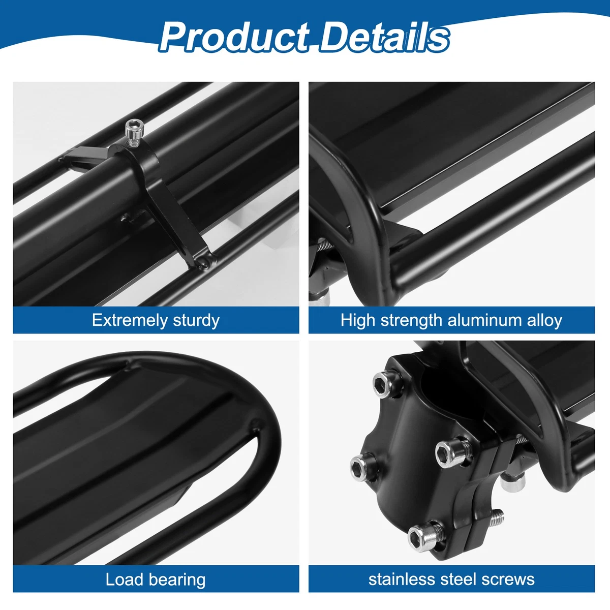 1 PCS Rear Shelf Mountain Bike Shelf Equipment Accessories G5P97499
