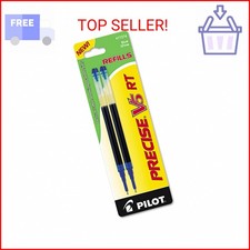 Pilot, Precise V5 RT Liquid Ink Refills, Extra Fine Point 0.5 mm, Blue, Pack Of