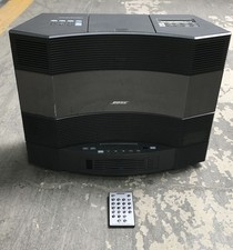 Bose Acoustic Wave Music System II w/ Multi Disc Changer Remote Gray WORKS