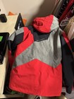 Spyder Elevate Hooded Insulated Full Zip Puffer Jacket Blue/Black/White S (8) — photo 3
