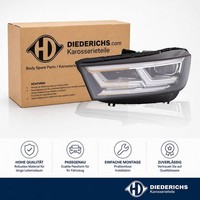 Hauptscheinwerfer Links Diederichs 1076985 FÜR Audi Frontscheinwerfer Frontlicht
