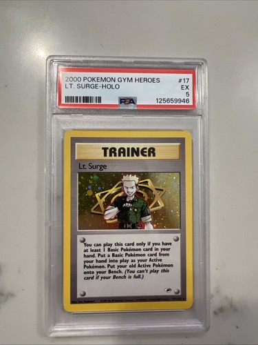 Lt. Surge (Unlimited) graded PSA 5 for sale on eBay