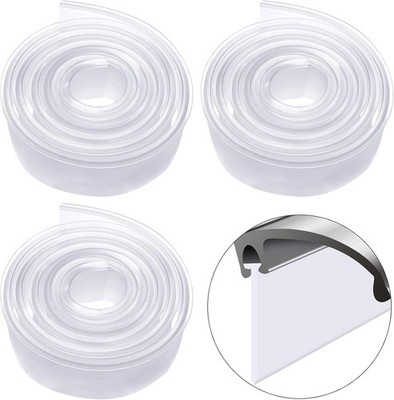 108 Inch Clear Shower Door Bottom Seal T Shaped Strip 