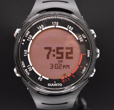 SUUNTO T3D Unisex 30m Digital Heart Rate Fitness Tracker Watch NEW BATTERY