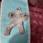 Mexican Taxco Signed JS Pin Sterling And Enamel — photo 5