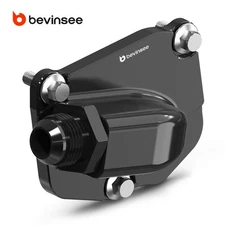 BEVINSEE Timing Chain Tensioner Plate AN10 Turbo Oil Drain For Honda K20 K24