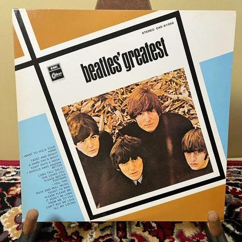 The Beatles Beatles' Greatest EAS-81056 Album LP Vinyl Record Japan Used