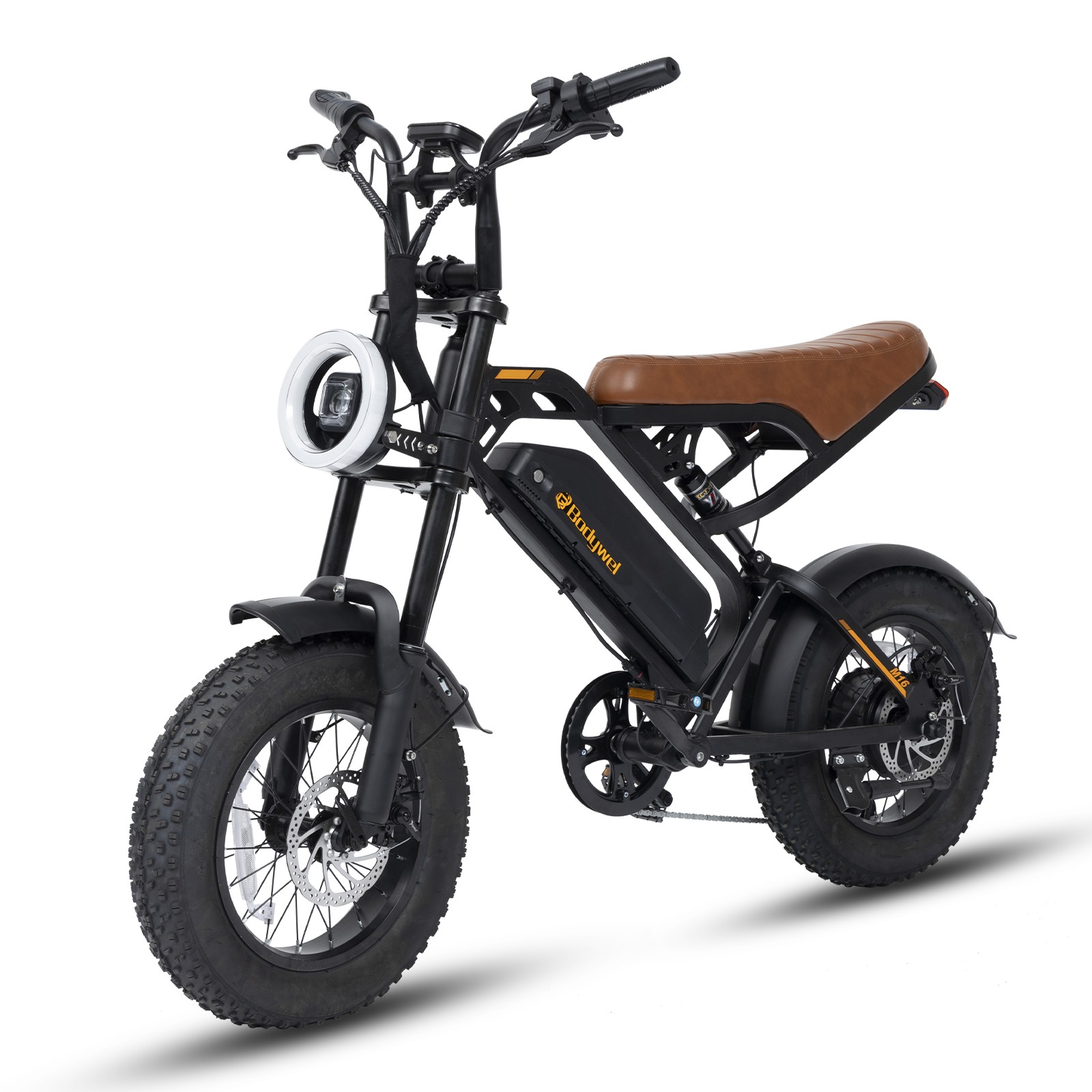 Fat Tire E-bike Adults E-mountain Bike 28mph Motorbike