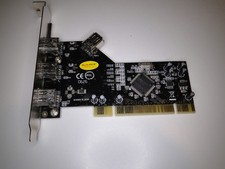 PCI FireWire Karte – 3x externe IEEE 1394 Ports – PCI Steckkarte