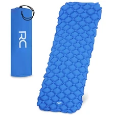 Inflatable Camping Sleeping Mat, 1.1lb Backpacking Air Mattress