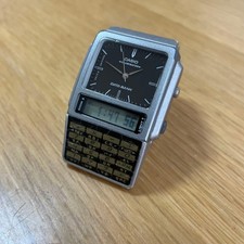 Casio Data Bank ABC-31 Analog Digital Calculator Watch Keypad Fault