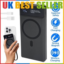 20000mAh Magnetic Wireless Power 22.5W Fast Charger Bank for IPhone 17 16 15 14