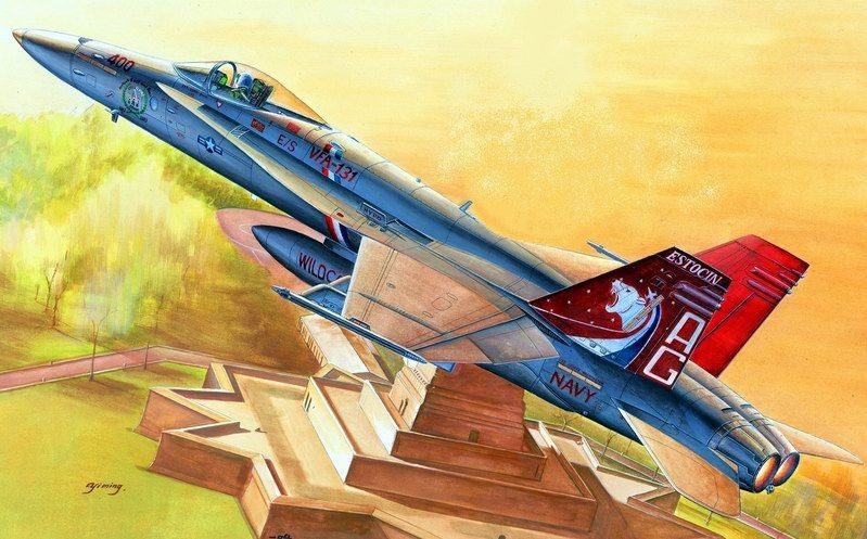 Hobbyboss 80321 - 1:48 F/A-18C Hornet- New