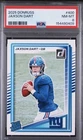 JAXSON DART RATED ROOKIE CARD #400 2025-26 PANINI DONRUSS NY GIANTS PSA 8