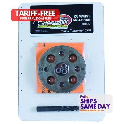 Fluidampr 300002, Fits Crank Drill & Pin Kit Dodge Cummins Diesel Performance Pa