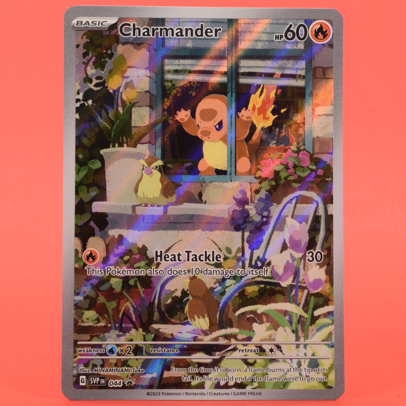 Pokemon TCG English Card Scarlet & Violet Promo SVP EN 044 Charmander Full Art