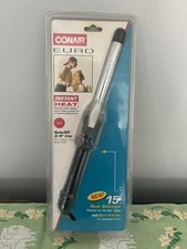 CONAIR Euro Curling Iron3/4" Barrel for Medium Curls Auto Off Unopened