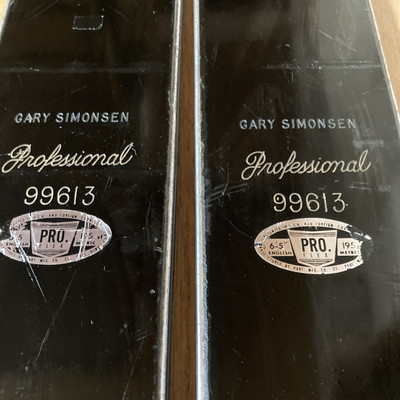 Vintage Hart Skis Gary Simonsen 195 cm Professional Pro Flex Alpine 99613 Cubco