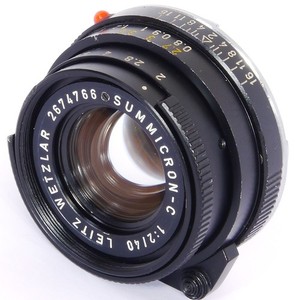Leica ライカ summicron-c 1:2/40 Mマウント レンズ LEICA ライカ SUMMICRON-C 40mm F2 ズミクロン ライカMマウント #10511